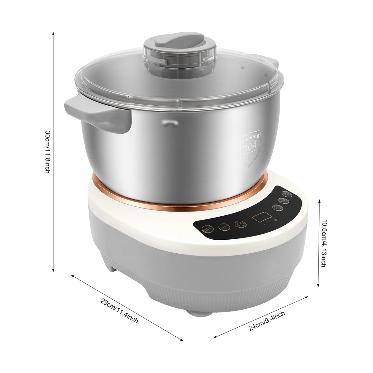Electric Dough Mixer Kneading Machine With Ferment Function