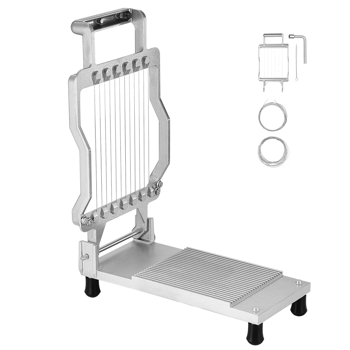 SucceBuy Aluminum Wire Cheese Slicer With Stainless Steel Blade