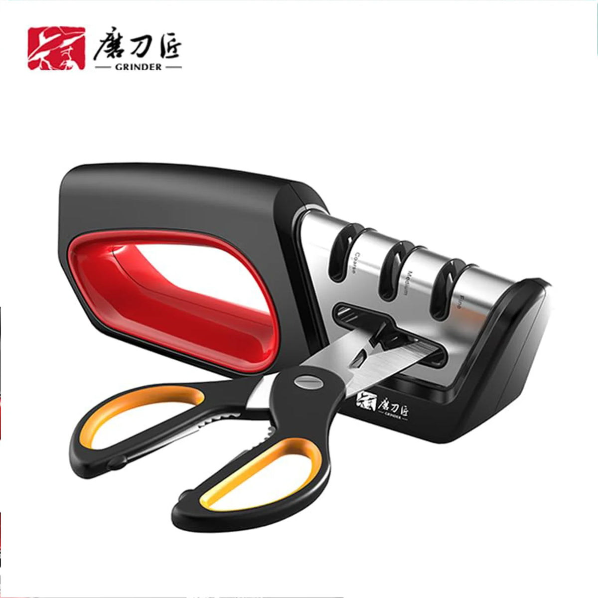 GRINDER Four In One Knife Sharpener For Knives And Scissors