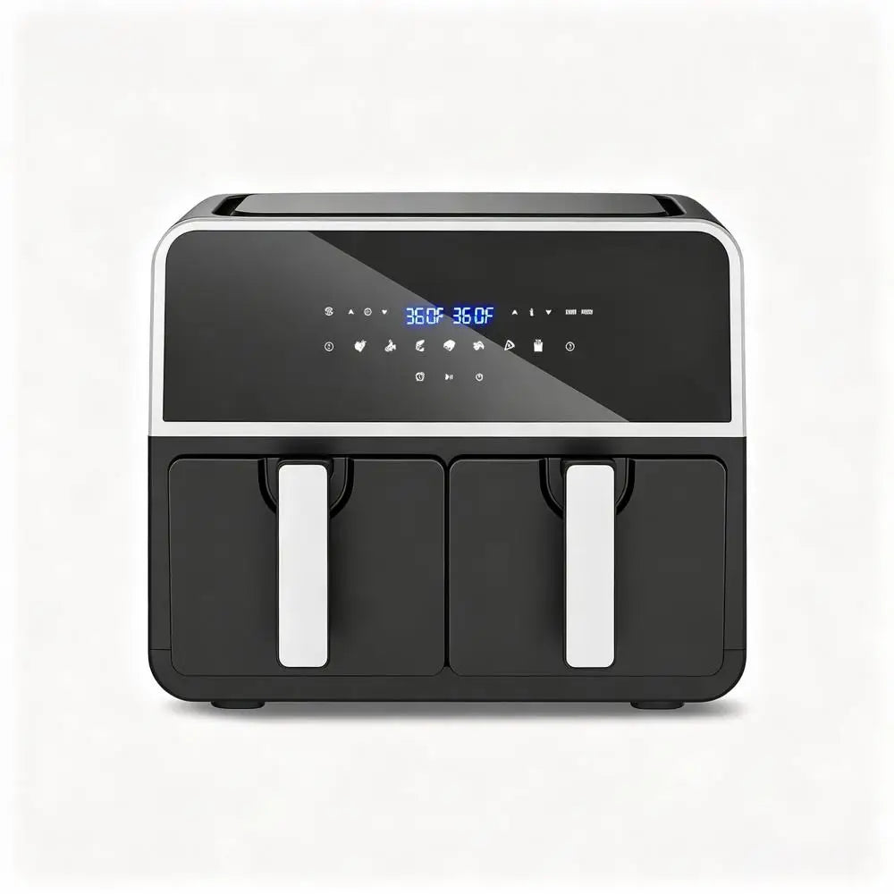 Dual Basket Air Fryer Seven In One With Digital Display