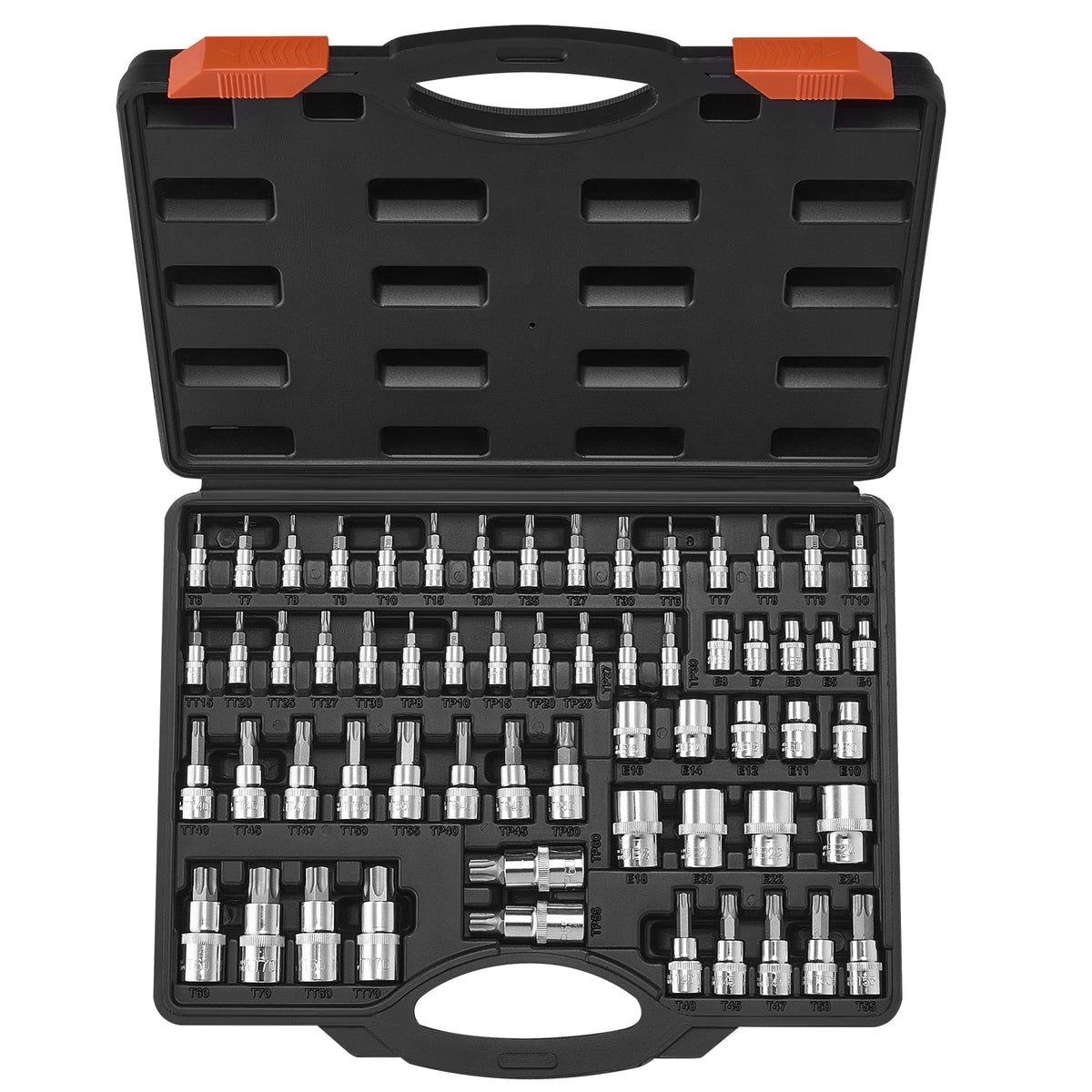 SucceBuy Torx Bit Socket and External Torx Socket Set