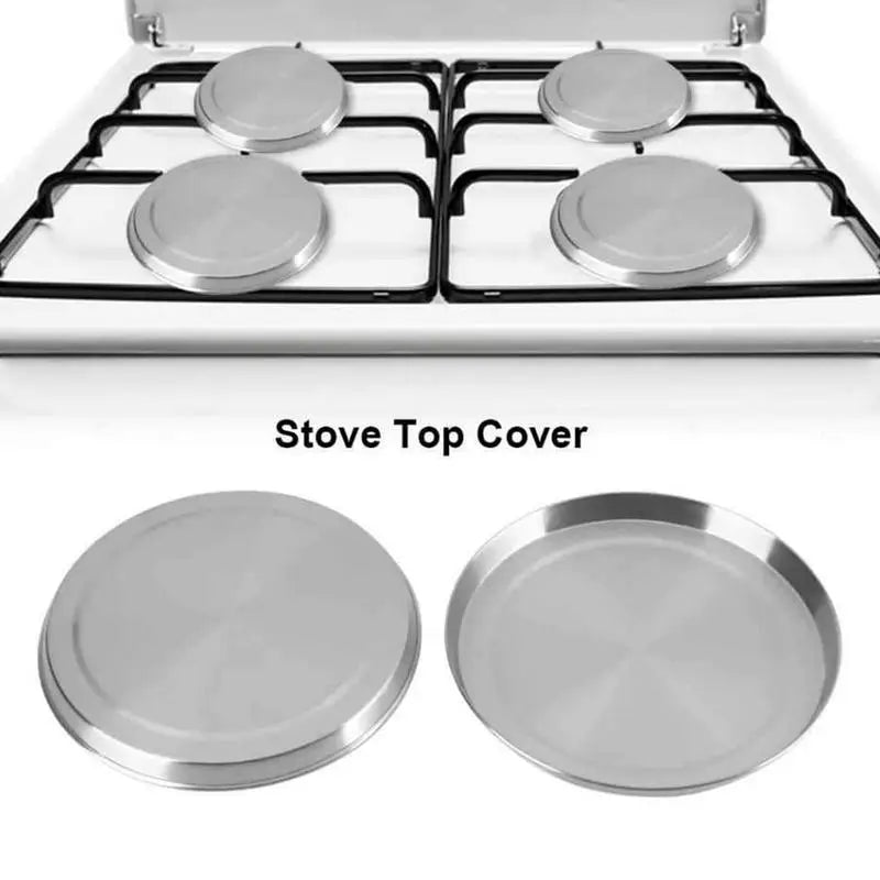 Rustproof Stainless Steel Stove Burner Covers for Kitchen Cooktops