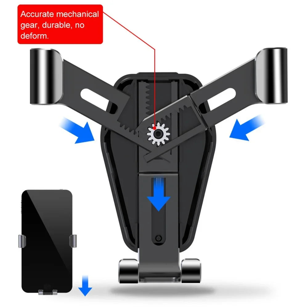 STONEGO Gravity Car Phone Holder Air Vent Clip Mount
