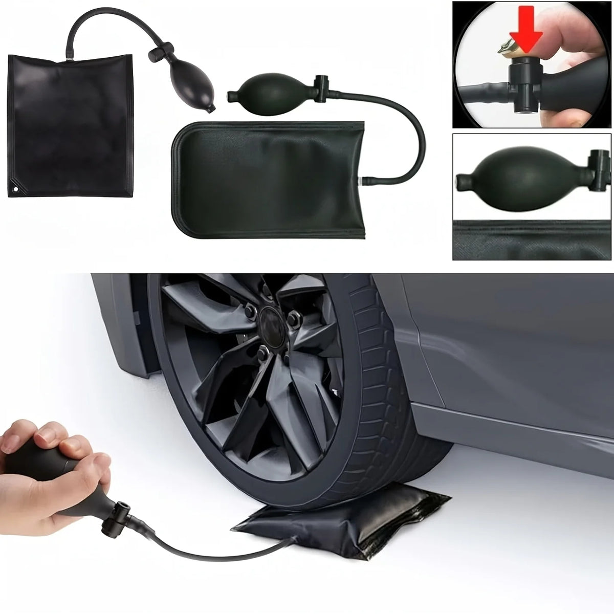 Stainless Steel Dent Repair Kit With Wheel Pin Puller Hooks
