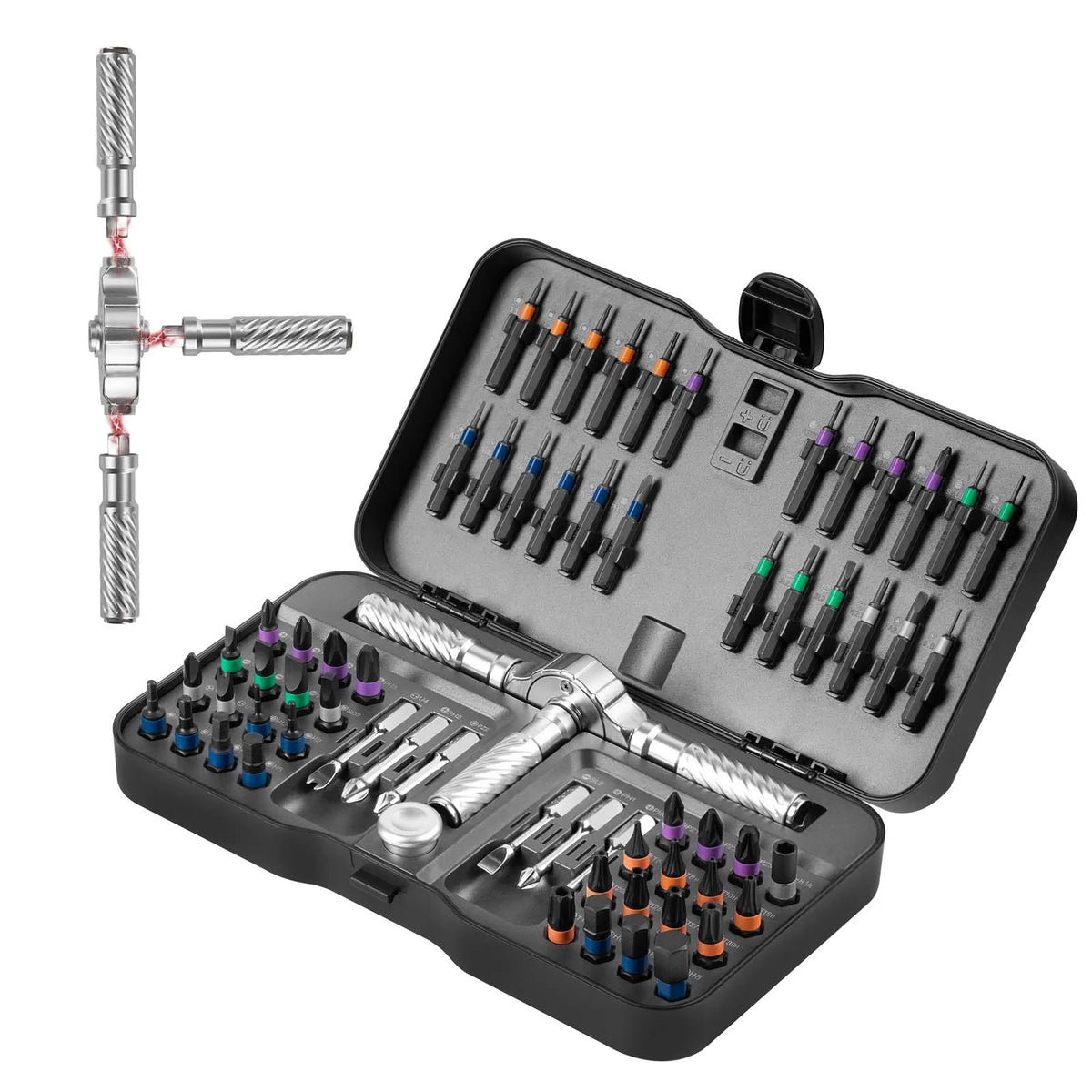 VMAN Magnetic Ratchet Screwdriver Set for Precision Repairs