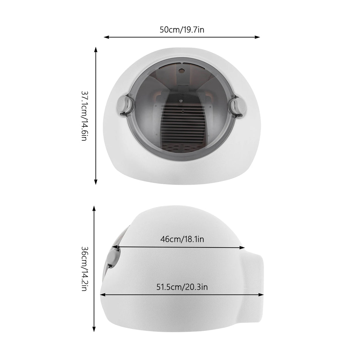 Portable Pet Dryer Box Adjustable Temperature for Cats and Puppies