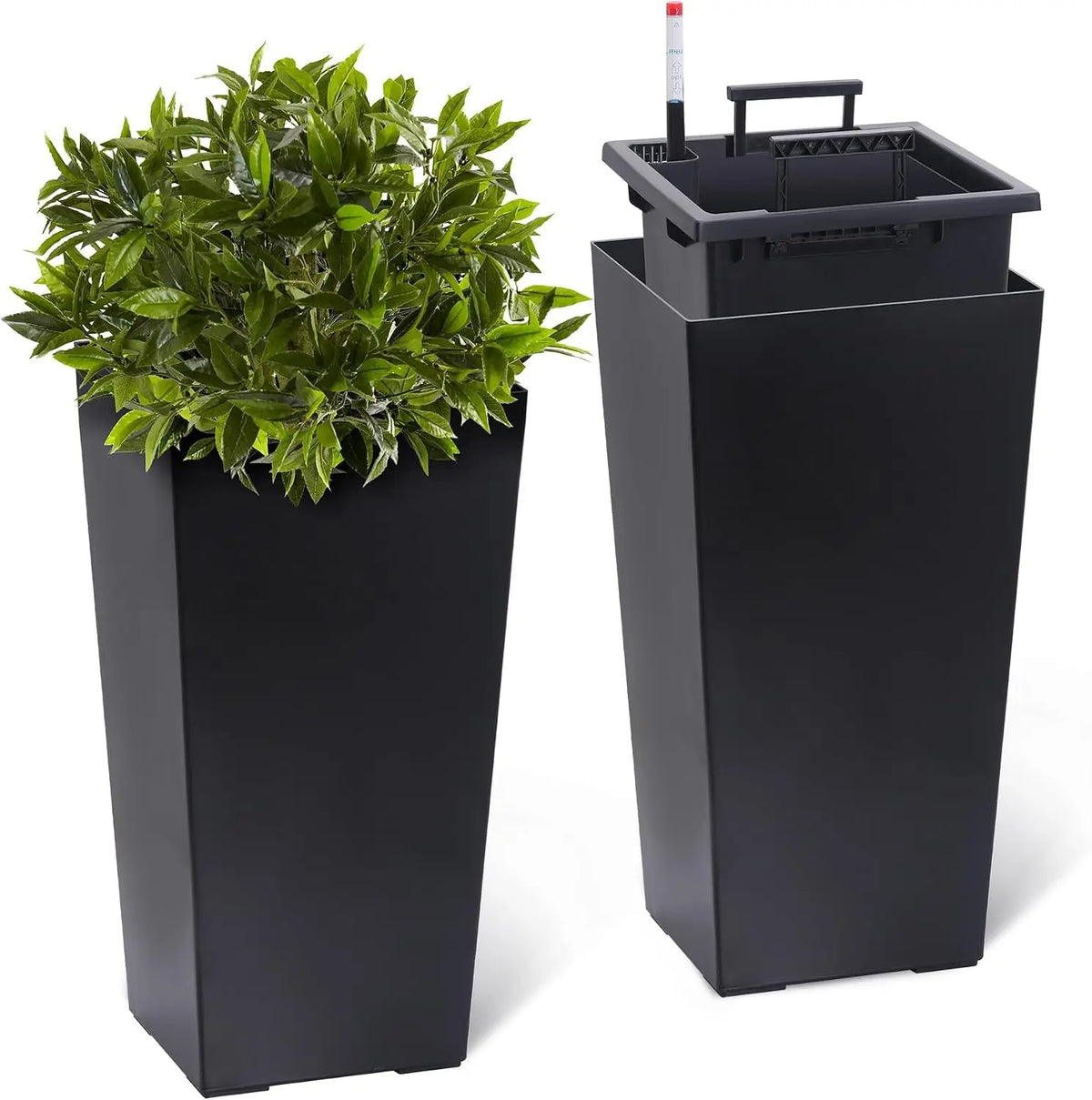 Twister Ck Self Watering Indoor Outdoor Garden Planter Set