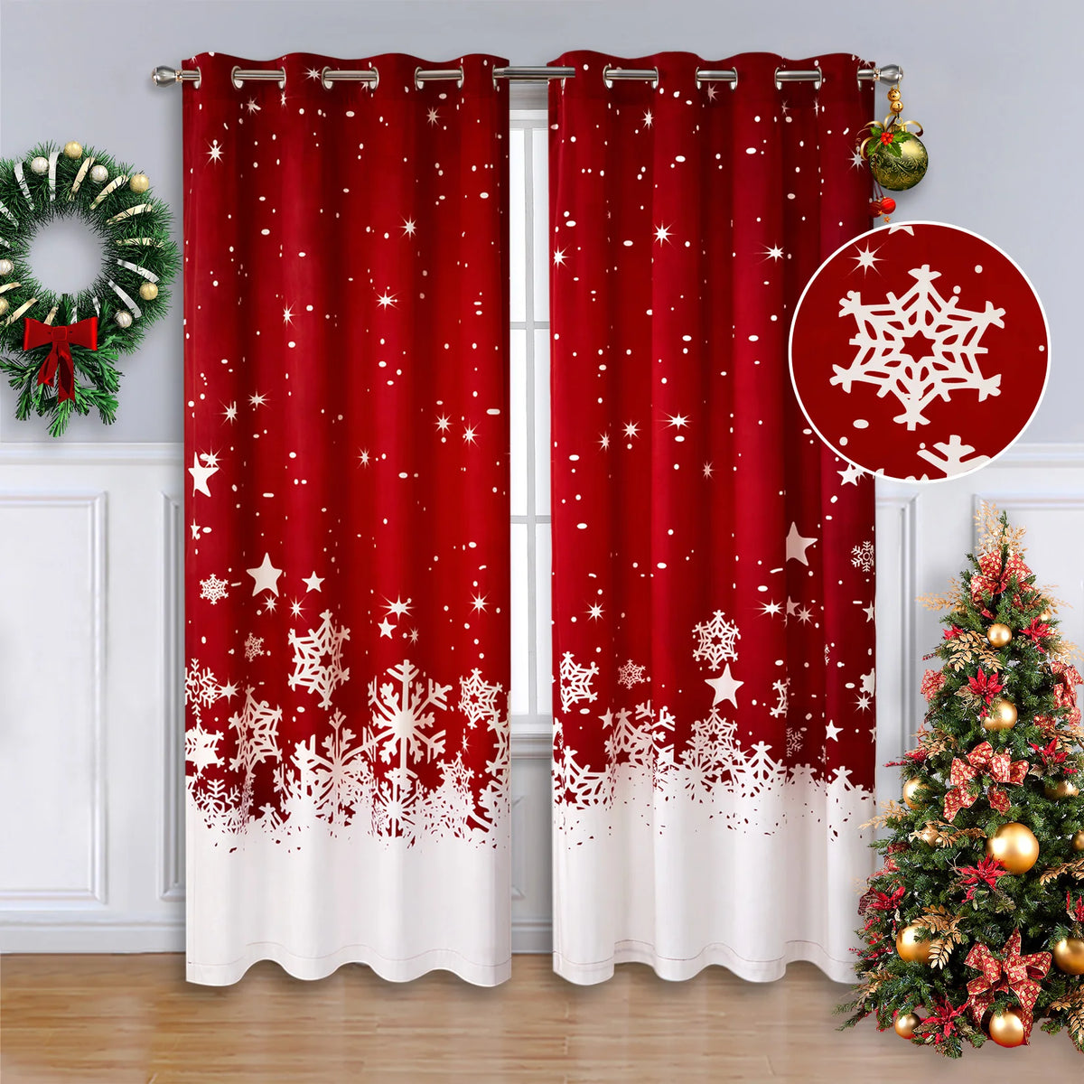 Studyset Velvet Taffeta Curtain Panels For Privacy And Shade