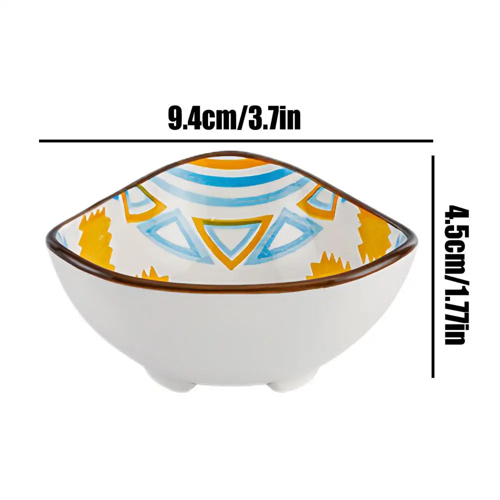 Ceramic Dipping Bowls for Sauce Sushi Snacks and Party Serving