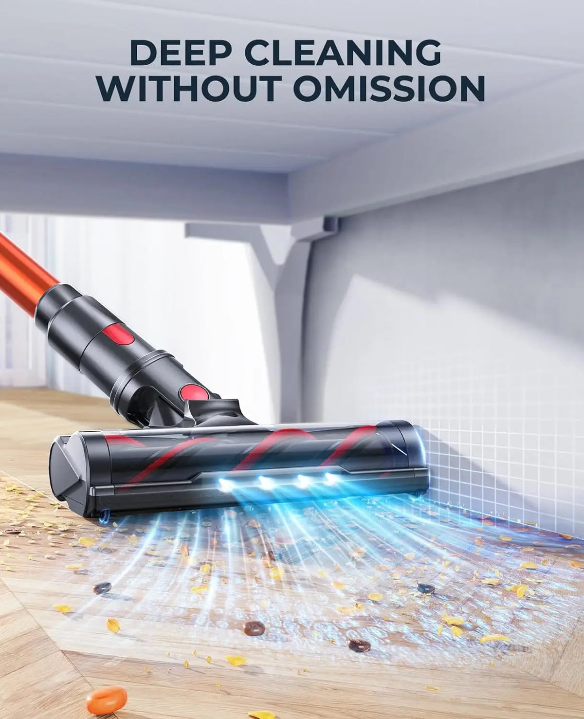 Laresar Elite 8 Cordless Vacuum Cleaner With HEPA Filtration