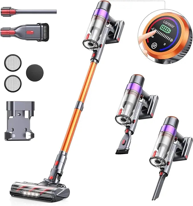 Laresar Elite 8 Cordless Vacuum Cleaner With HEPA Filtration