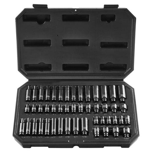 SucceBuy Impact Socket Set With Deep And Shallow Sockets