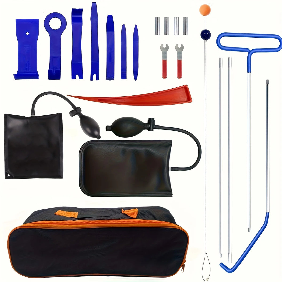 Stainless Steel Dent Repair Kit With Wheel Pin Puller Hooks