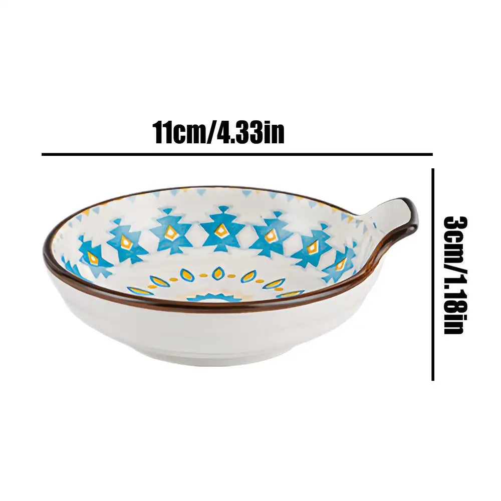 Ceramic Dipping Bowls for Sauce Sushi Snacks and Party Serving