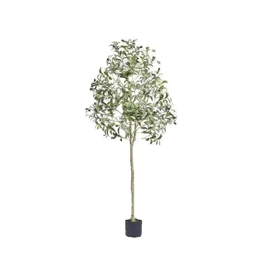 SucceBuy Artificial Olive Tree With Secure Anti Tip Base