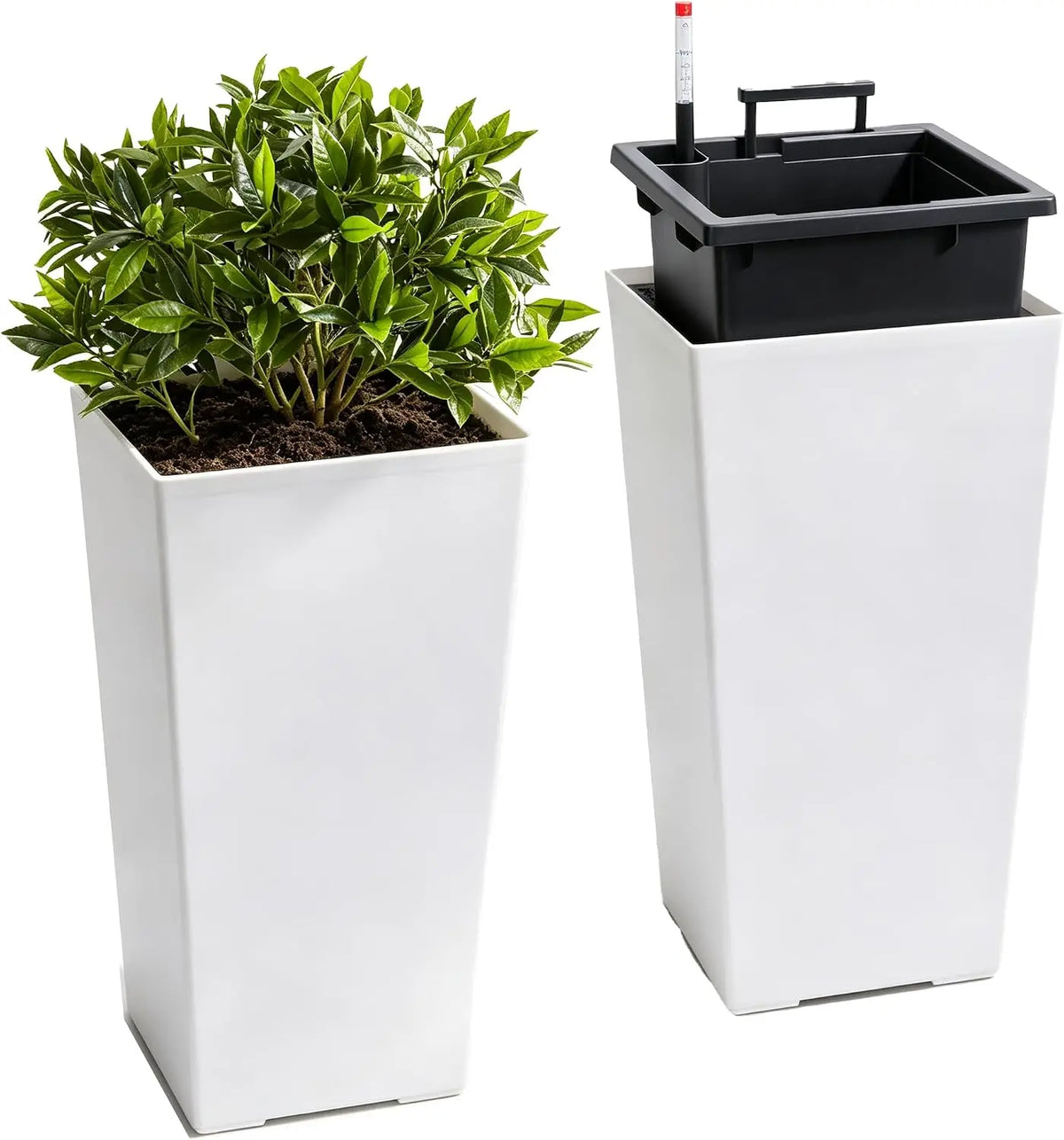Twister Ck Self Watering Indoor Outdoor Garden Planter Set