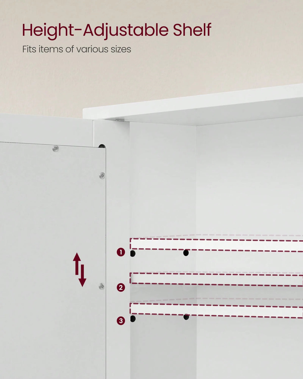 Wall Mounted Bathroom Medicine Cabinet With Mirror And Storage