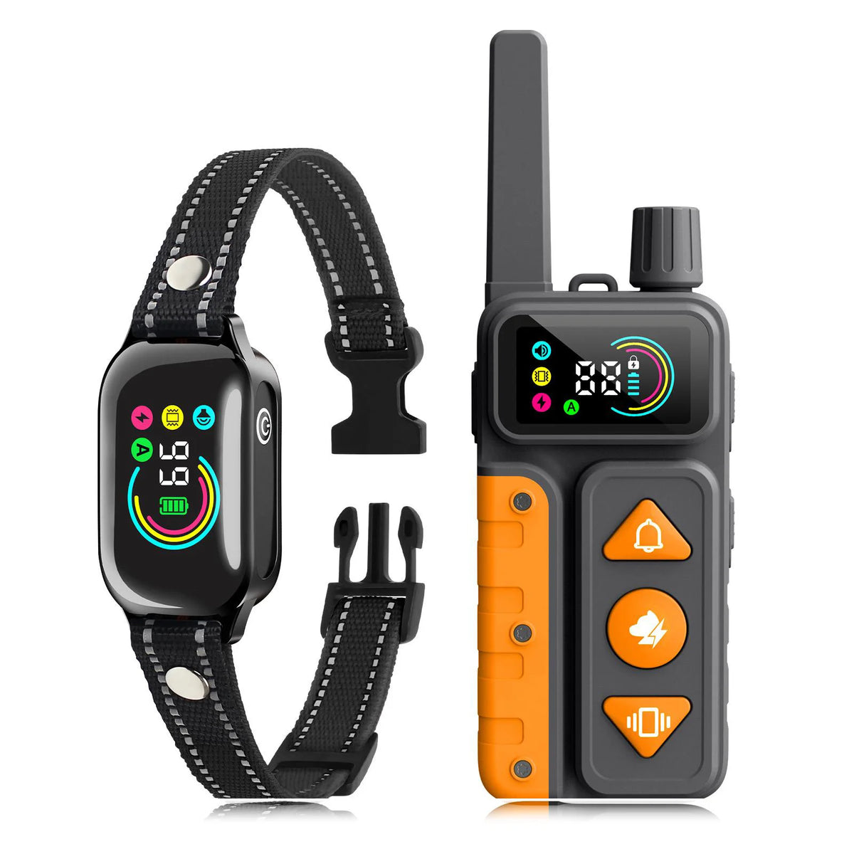 PaiPaitek Automatic Anti Bark Dog Training Collar With Waterproof Design