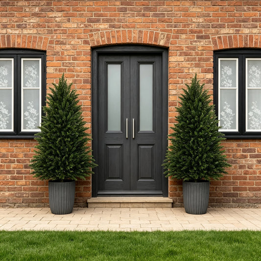Olitree Artificial Cedar Trees for Indoor and Outdoor Decor