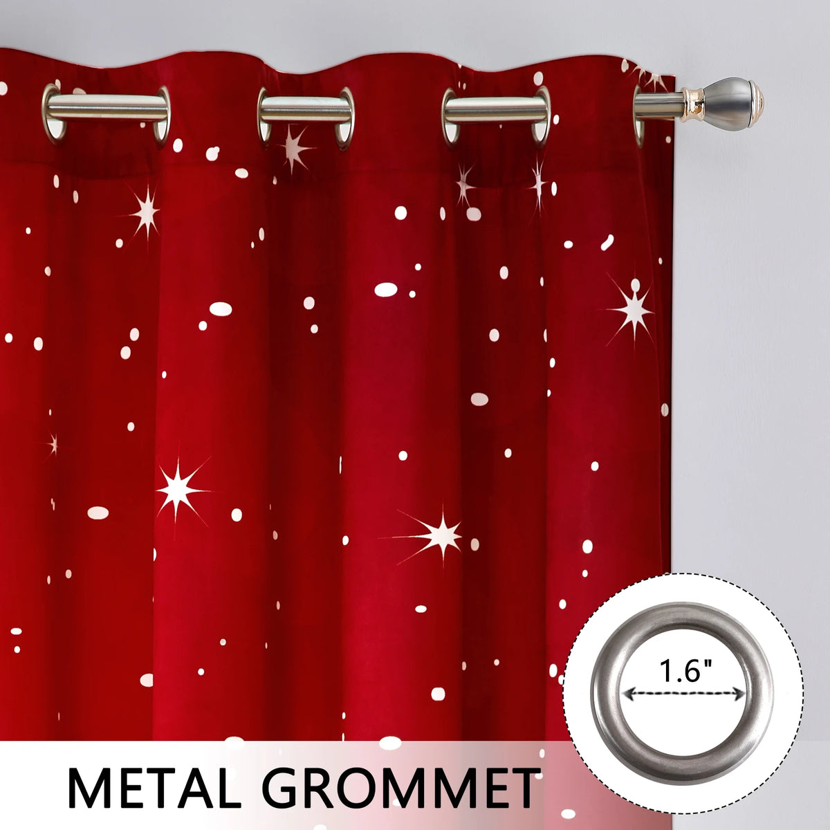 Studyset Velvet Taffeta Curtain Panels For Privacy And Shade