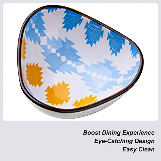 Ceramic Dipping Bowls for Sauce Sushi Snacks and Party Serving